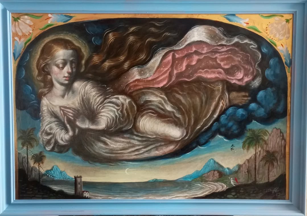 La noche/100x77cm/400e